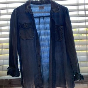 Distressed Denim Jacket
